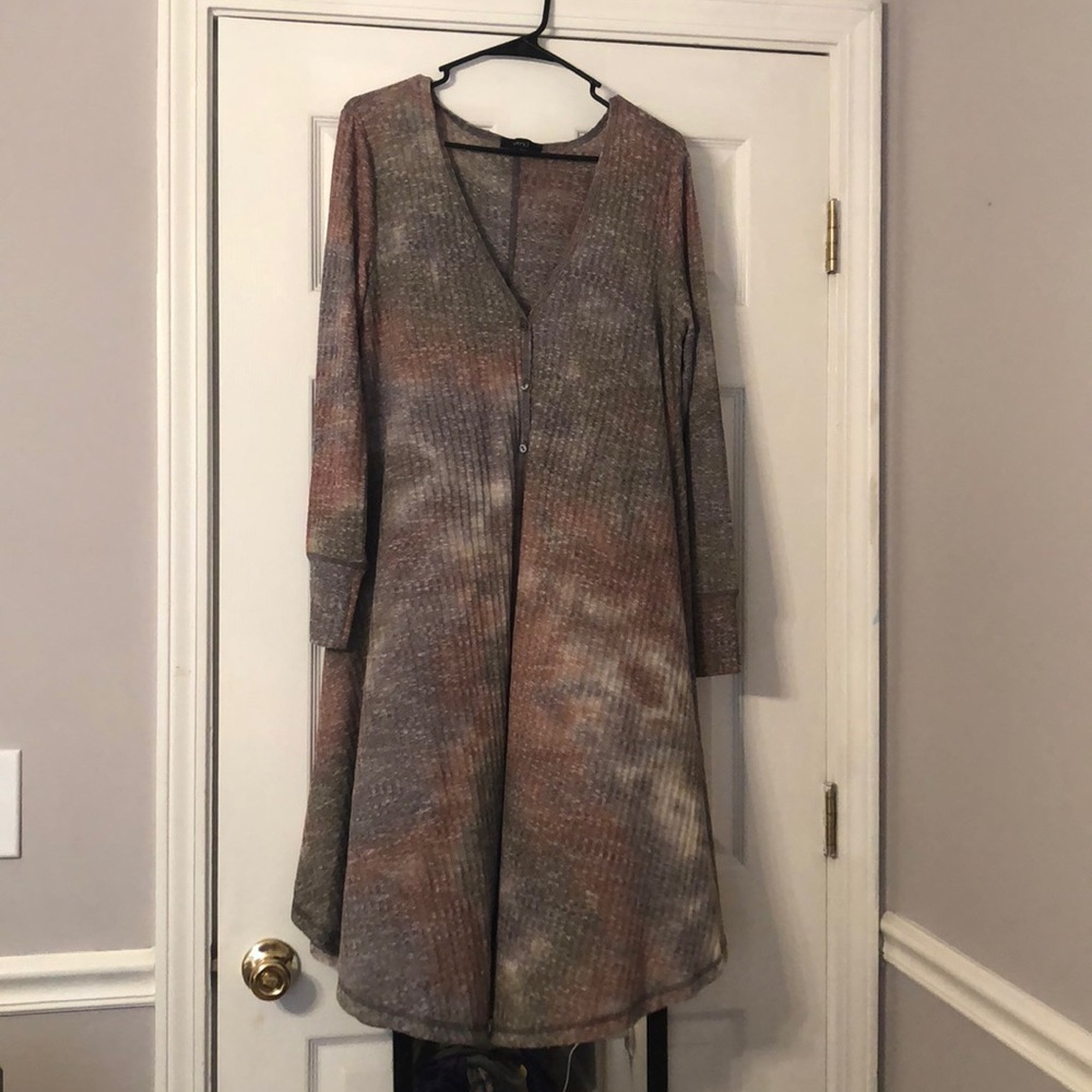 Soft long sleeve dress